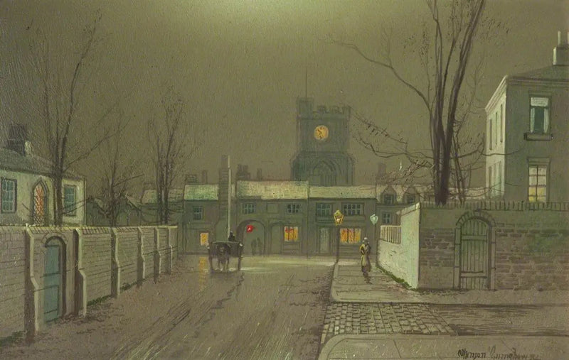 Docks di Liverpool (pannello 4 su 5) - John Atkinson Grimshaw