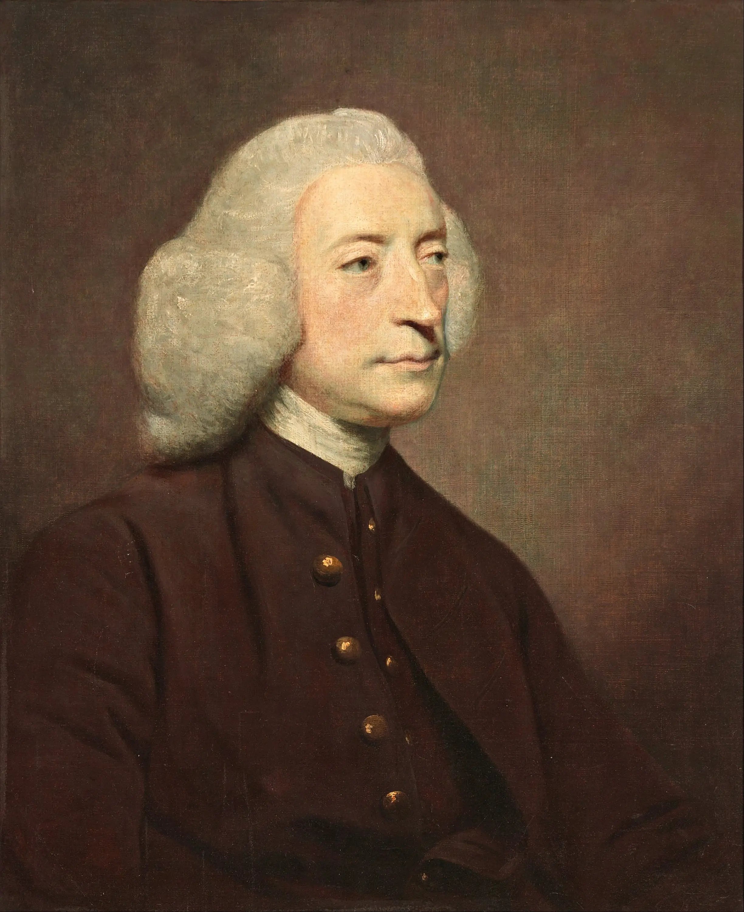 Docteur John Armstrong - Joshua Reynolds image 1 copie peinte à la main à l’huile