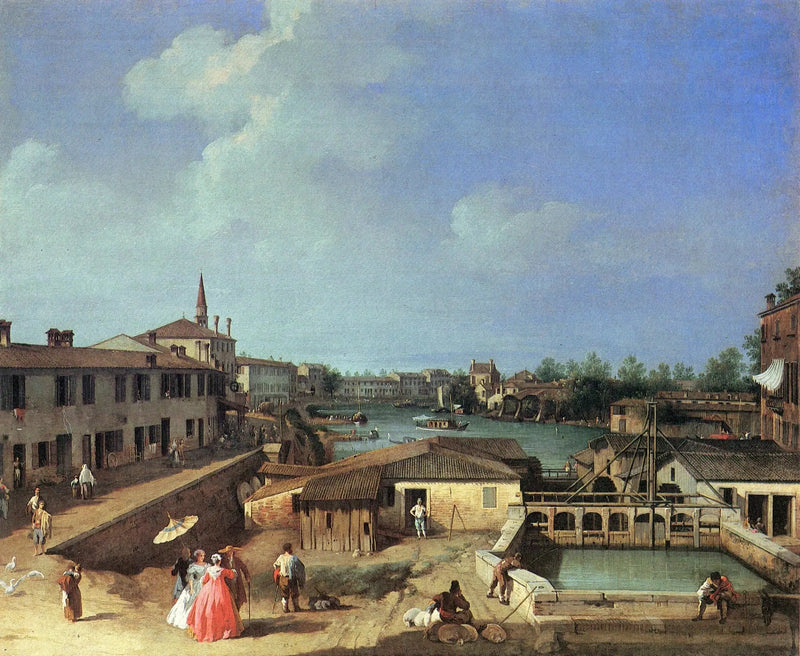 Dol sul Brenta - Canaletto