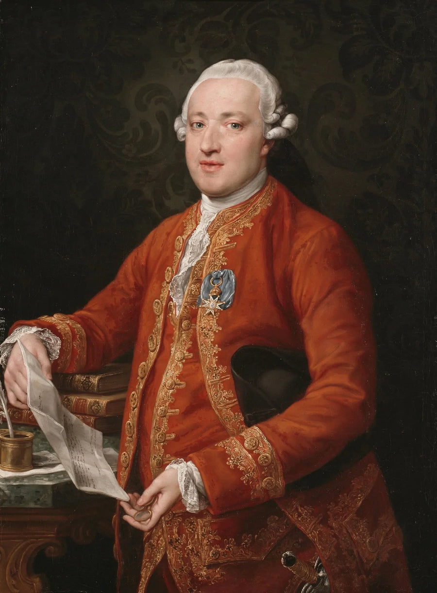 Don José Moñino y Redondo, conte di Floridablanca - Pompeo Batoni