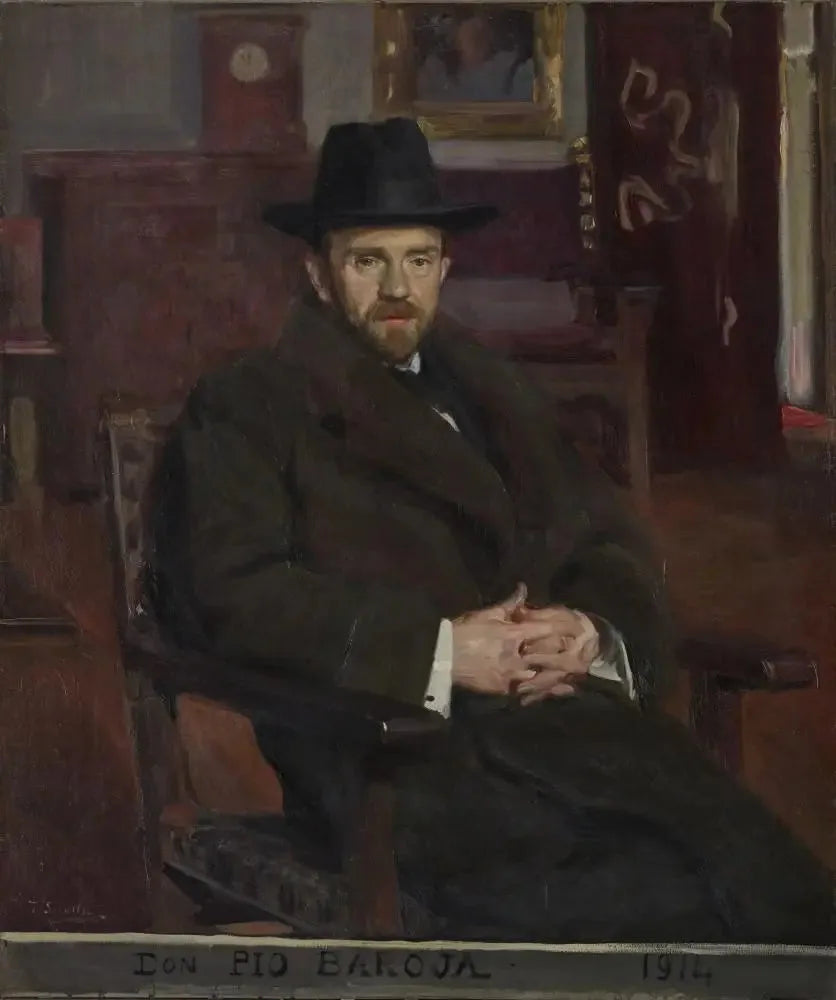 Don Pio Baroja e Nessi - Joaquín Sorolla