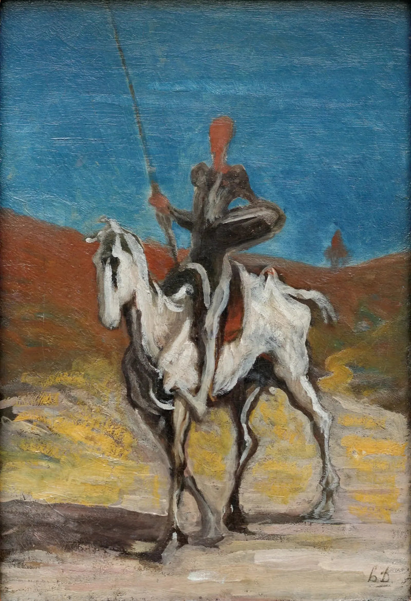 Don Chisciotte e Sancho Panza - Honoré Daumier