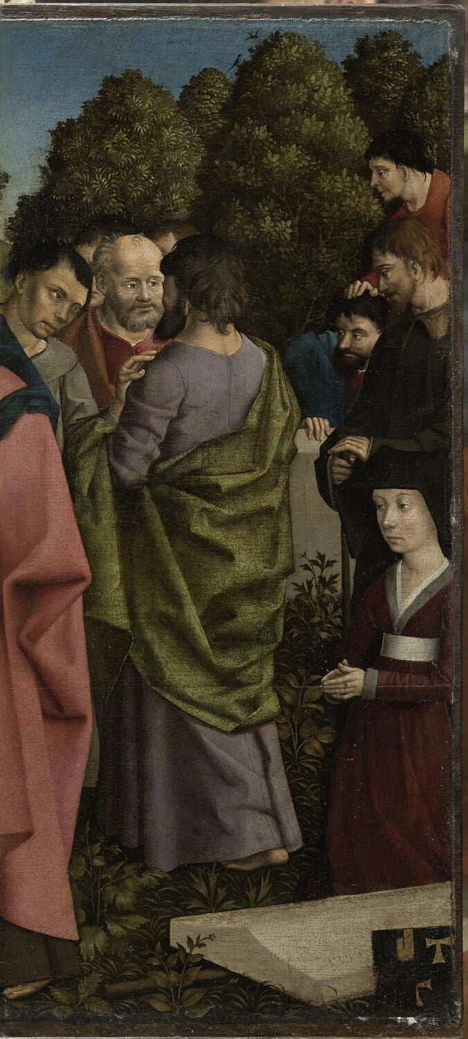 Donatrice et apôtres - Colin d'Amiens