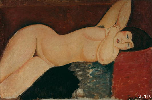 Dormir nu - Amedeo Modigliani - Reproductions de tableaux et peintures haut de gamme