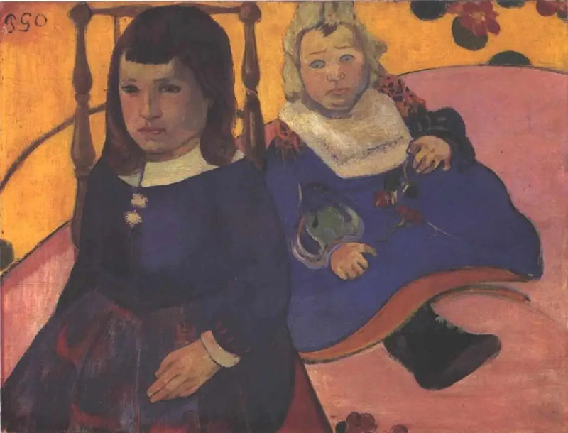 Doppio ritratto di bambini - Paul Gauguin