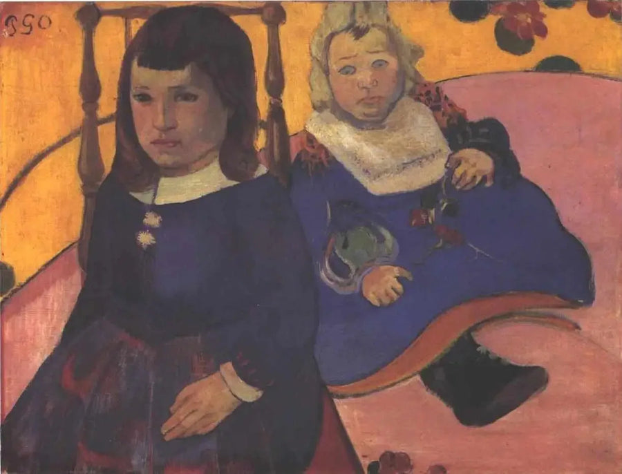 Doppio ritratto di bambini - Paul Gauguin