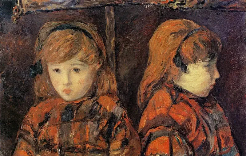 Doppio ritratto di una bambina - Paul Gauguin
