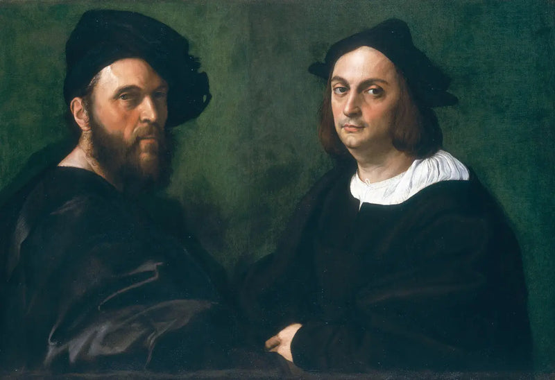 Doppio ritratto di Andrea Navagero e Agostino Beazzano - Raffaello Sanzio