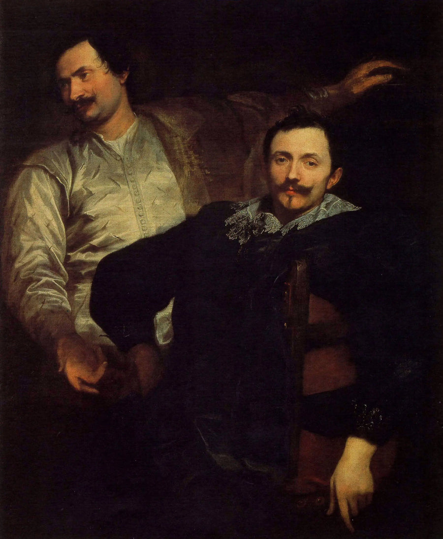 Ritratto doppio di Cornelis e Lucas de Wael - Antoine van Dyck