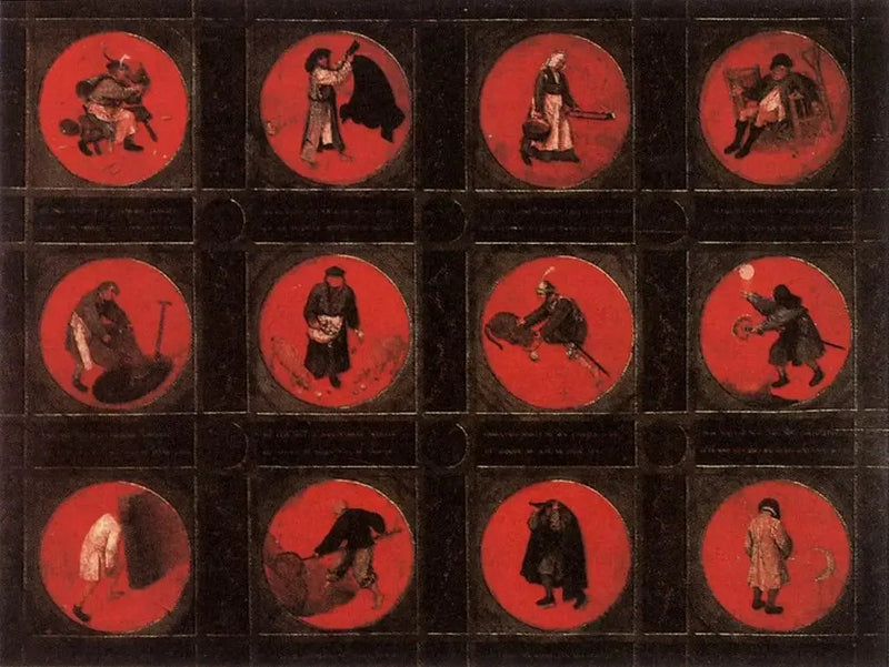 Dodici Proverbi fiamminghi - Pieter Brueghel il Vecchio