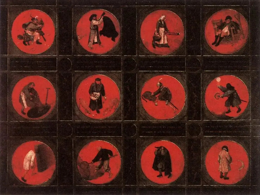 Dodici Proverbi fiamminghi - Pieter Brueghel il Vecchio