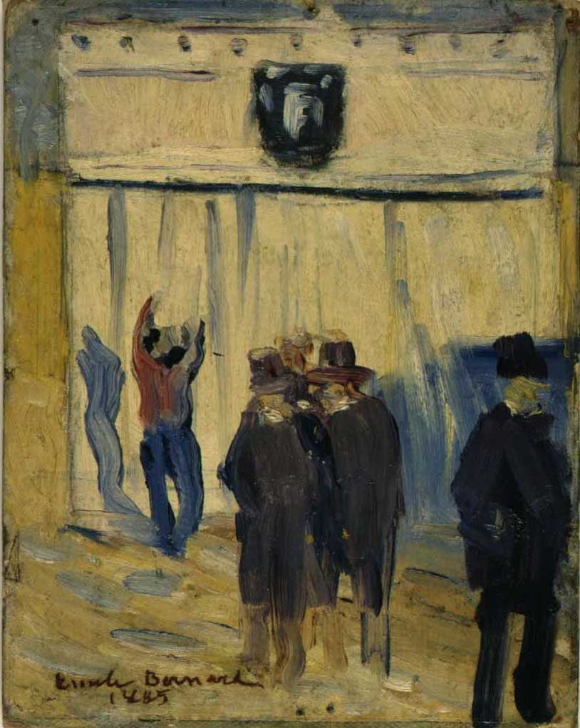 Lenzuola funebri - Émile Bernard