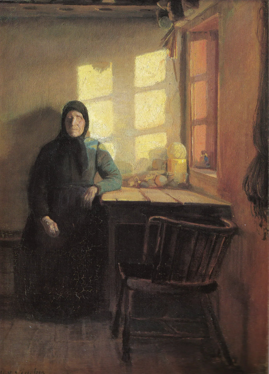 Luce del sole nella stanza del cieco - Anna Ancher