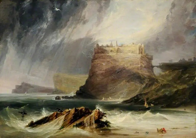 Castello di Dunbar - J. M. W. Turner