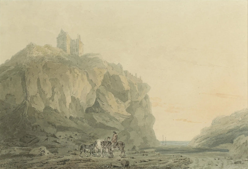 Castello di Dunotter, Kincardineshire - J. M. W. Turner