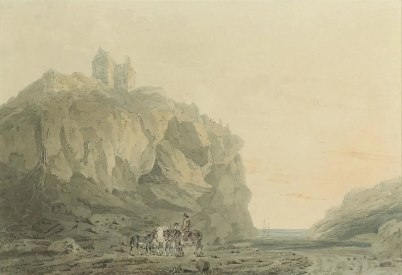 Castello di Dunotter, Kincardineshire - J. M. W. Turner