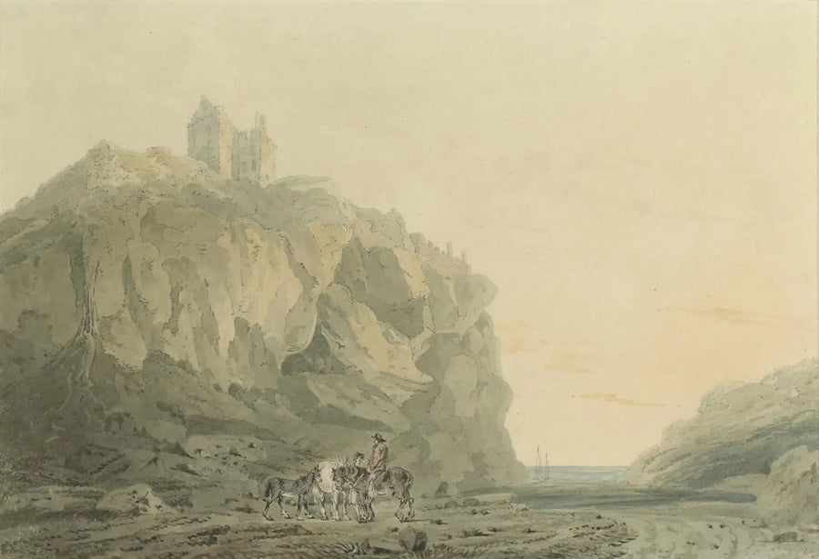 Castello di Dunotter, Kincardineshire - J. M. W. Turner