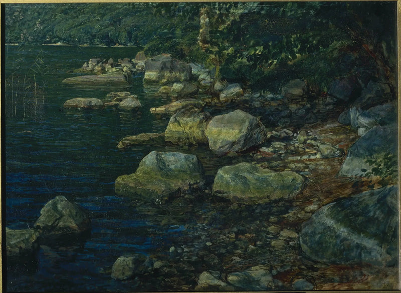 Acqua e pietre vicino a Palazzuola - Alexandre Ivanov