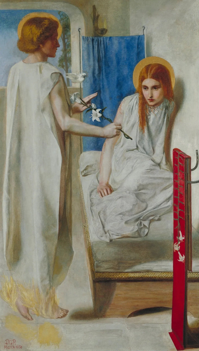 Ecce Ancilla del Signore - Dante Gabriel Rossetti