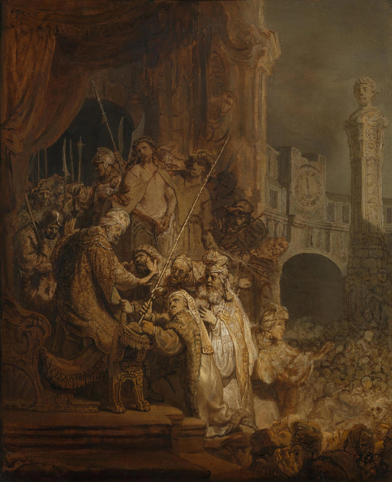 Cristo davanti a Pilato (Ecce Homo) - Rembrandt