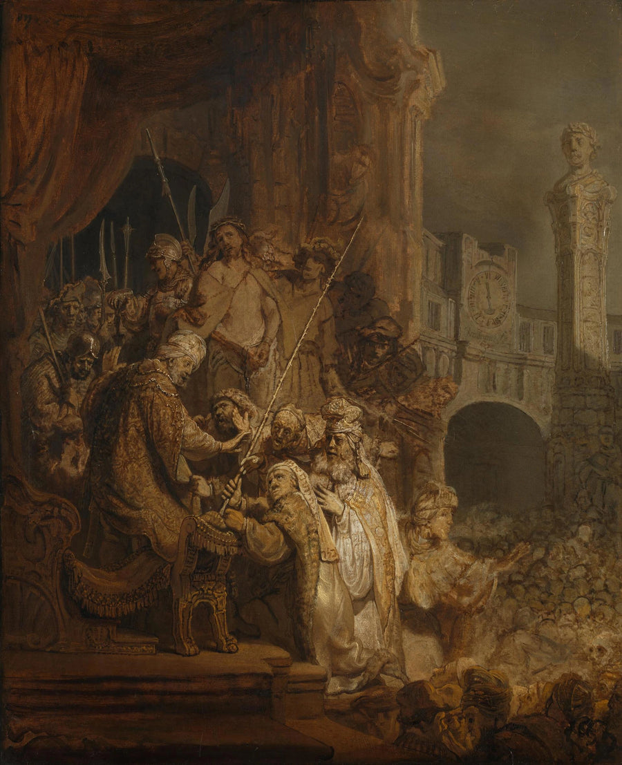 Cristo davanti a Pilato (Ecce Homo) - Rembrandt