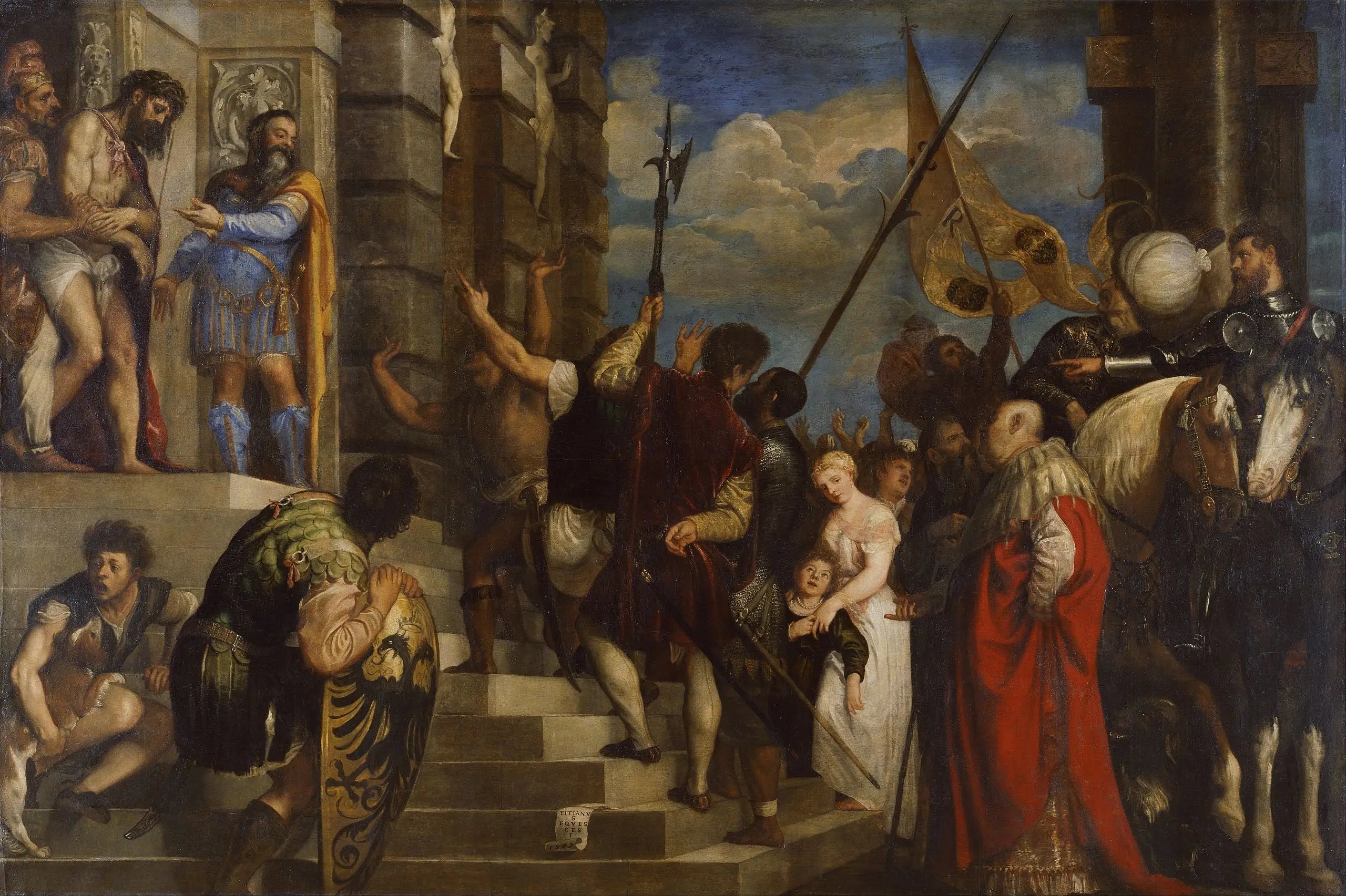 Ecce Homo - Titian - Alpha Reproduction