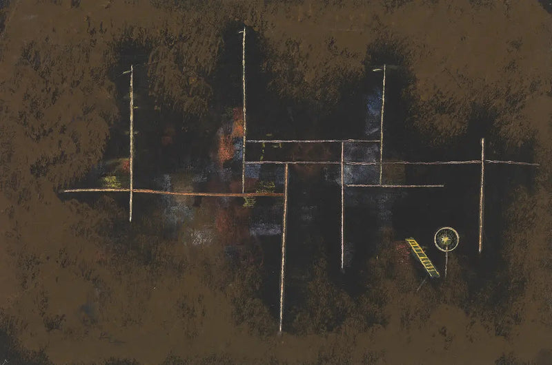 ponteggio per un edificio nuovo - Paul Klee