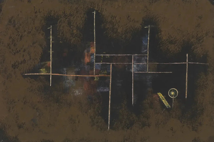 ponteggio per un edificio nuovo - Paul Klee