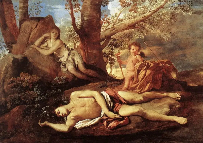 Eco e Narciso - Nicolas Poussin