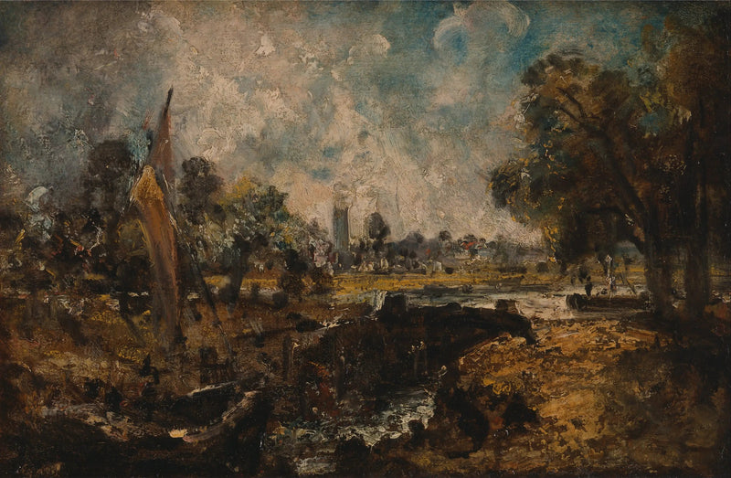 Chiusa di Dedham - John Constable