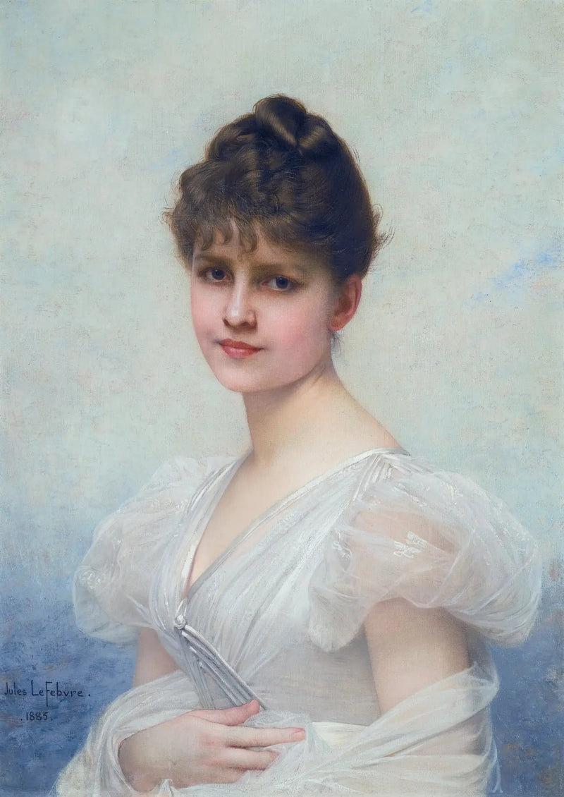 Edith Caroline Warren Miller (1866-1944) - Jules Lefebvre