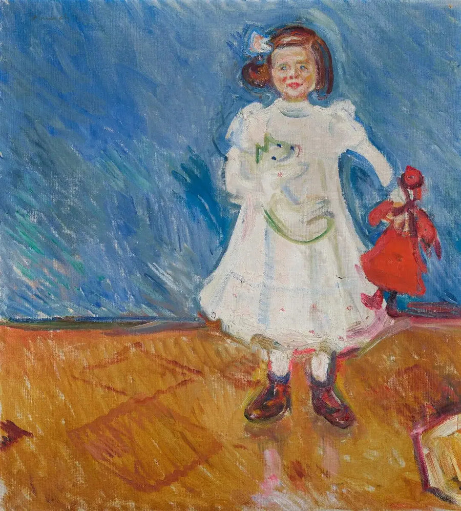 Edmute Esche alla bambola - Edvard Munch