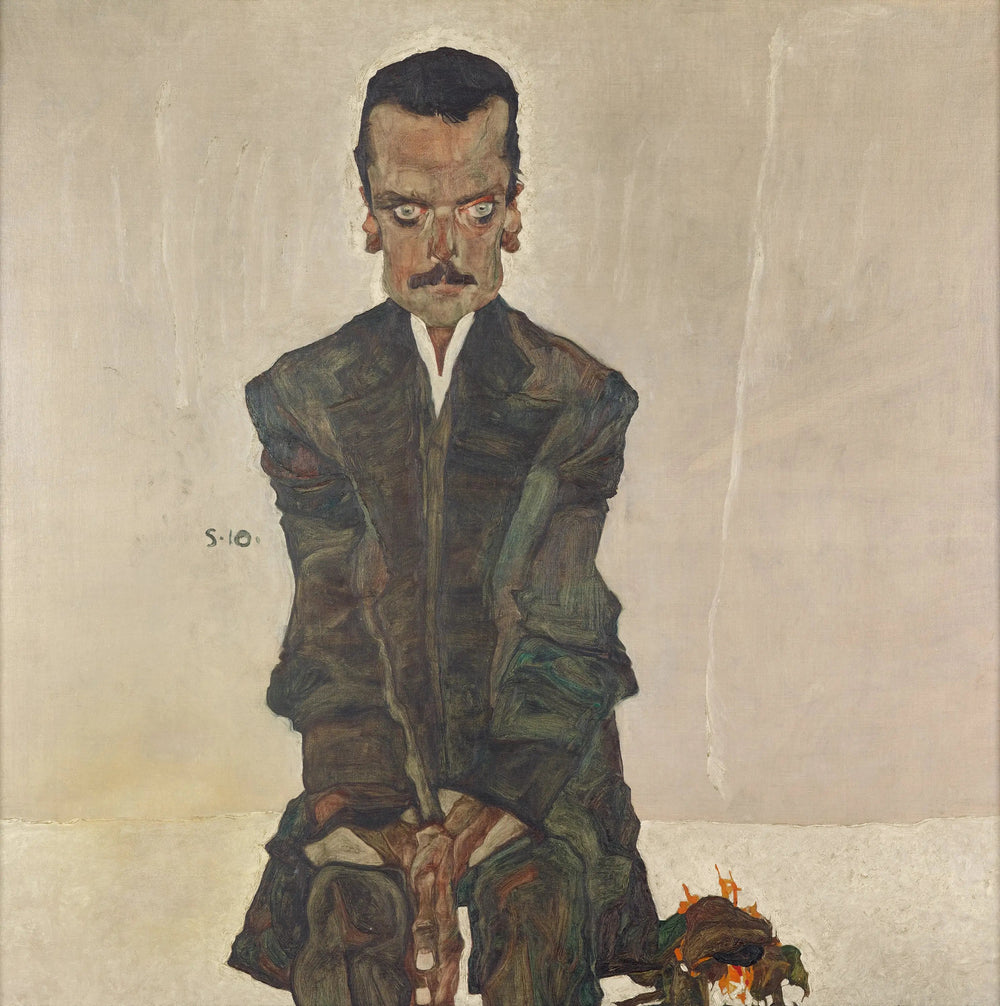 Édouard Kosmack - Egon Schiele image 1 reproduction de peinture à l’huile