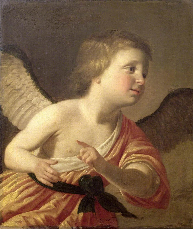 Édouard, principe palatino (1624–1663), lorsqu'il était enfant, en ange - Gerrit van Honthorst