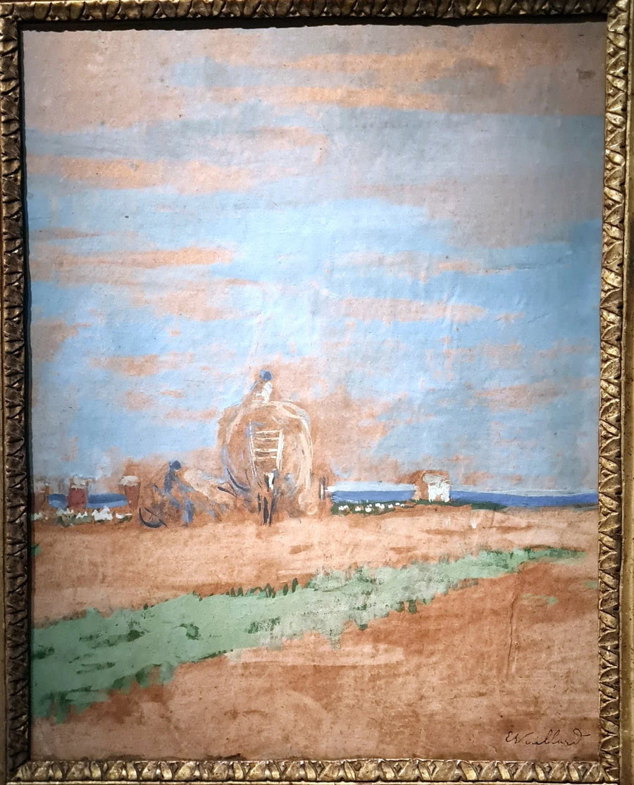 La Rentrée des blés - Édouard Vuillard
