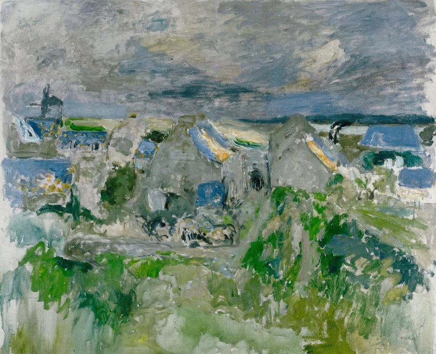 Village au bord de la mer, Saint-Jacut - Édouard Vuillard