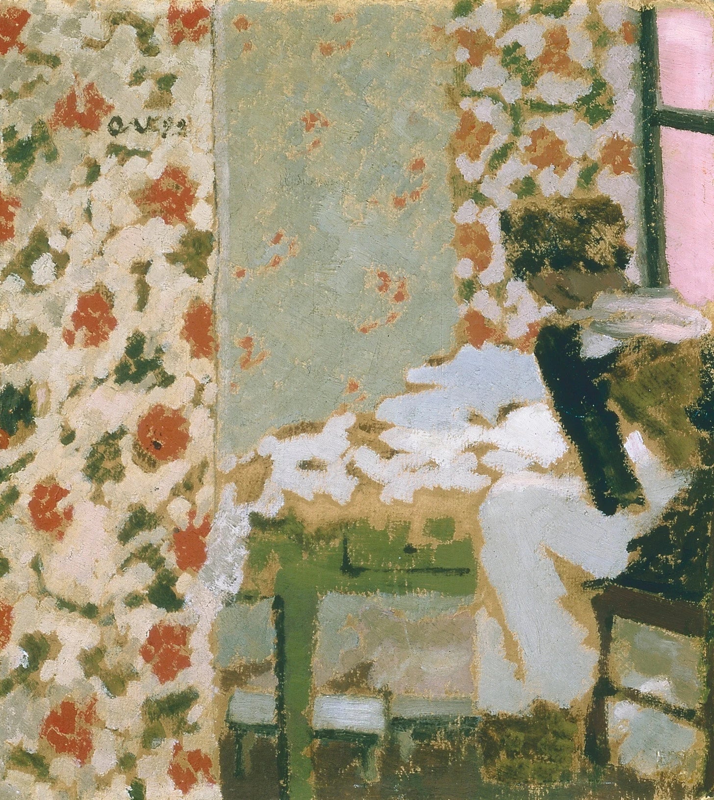 Couturière, peinture de Édouard Vuillard