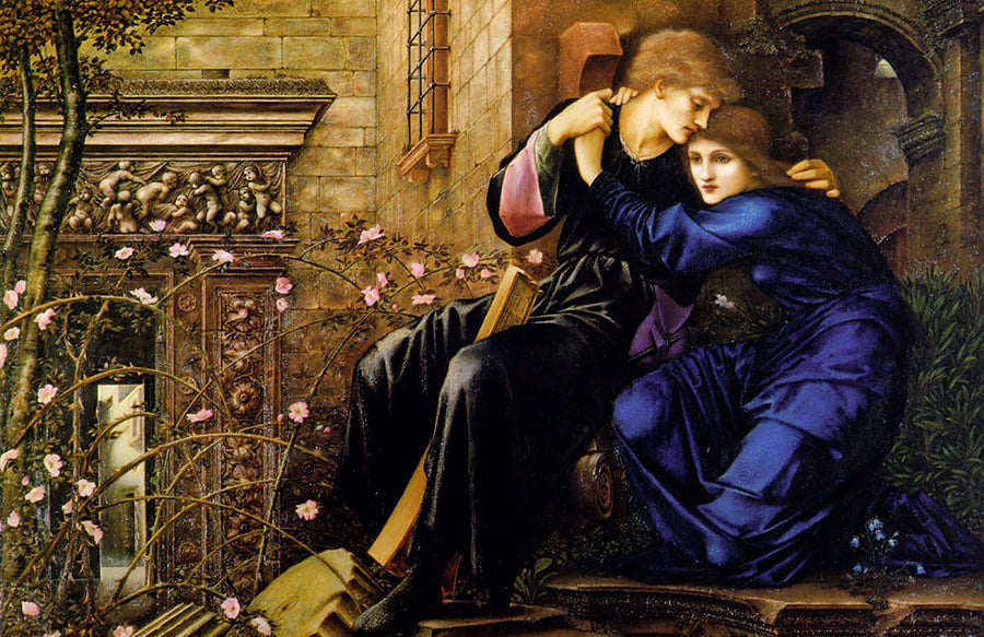 L’Amour parmi les ruines - Edward Burne-Jones