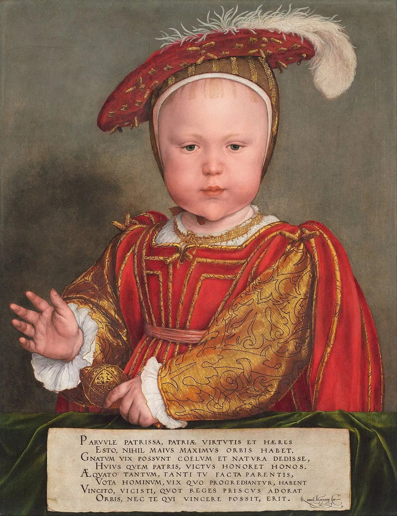 Edoardo VI da bambino - Hans Holbein il Giovane