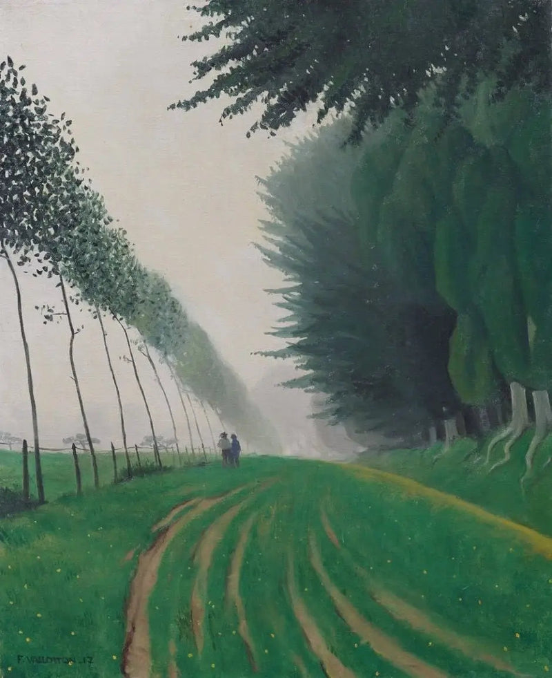 Effetto nebbia, Honfleur - Félix Vallotton