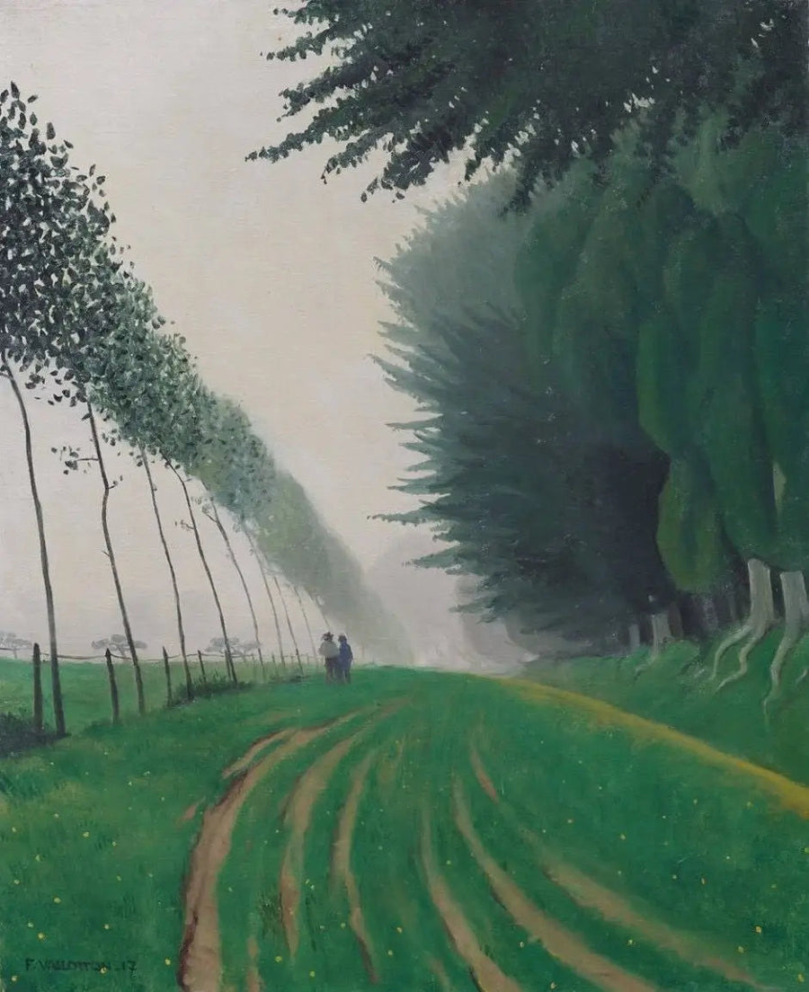 Effetto nebbia, Honfleur - Félix Vallotton