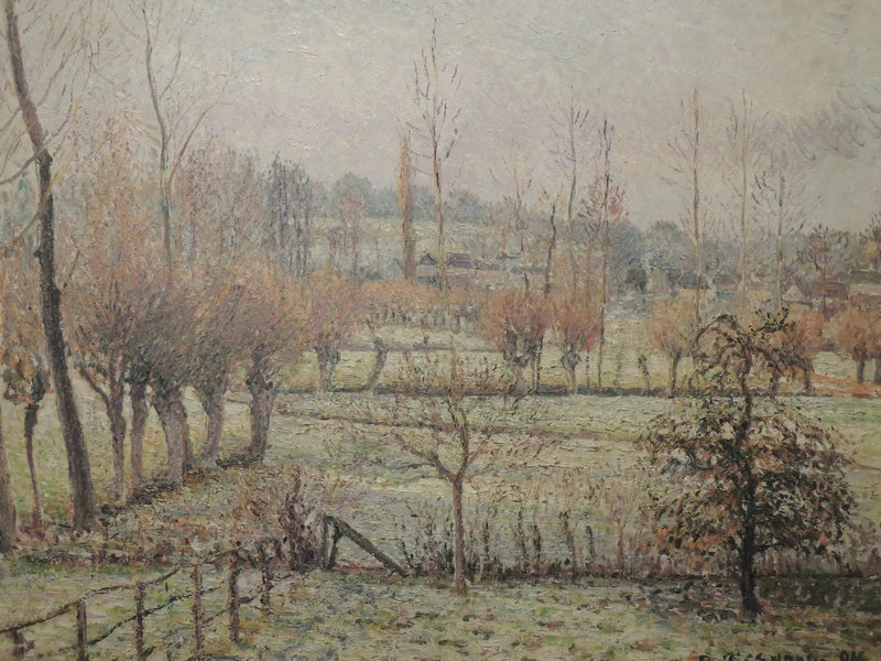 Effetto neve a Éragny - Camille Pissarro