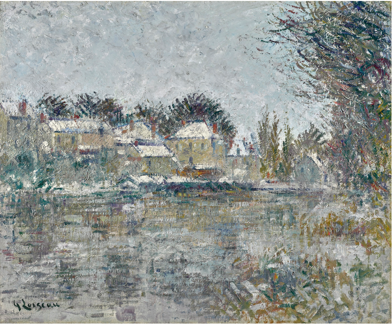 Effet de neve - Gustave Loiseau