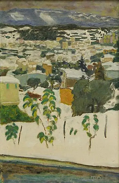 Effetto neve - Pierre Bonnard
