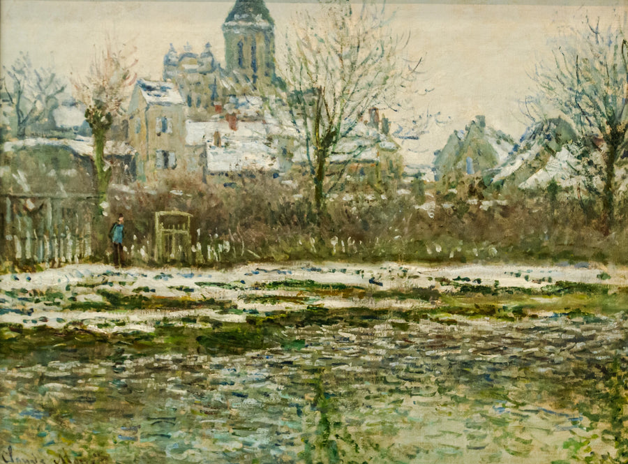 Effetto neve a Vétheuil, Orsay W506 - Claude Monet