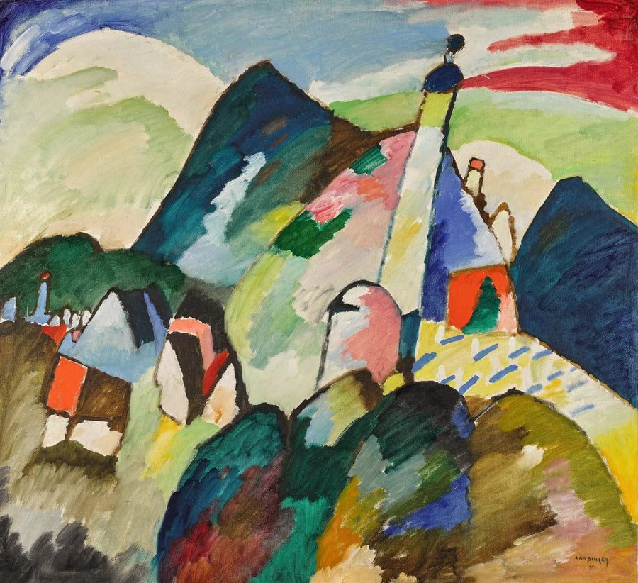 Chiesa di Murnau - Vassily Kandinsky
