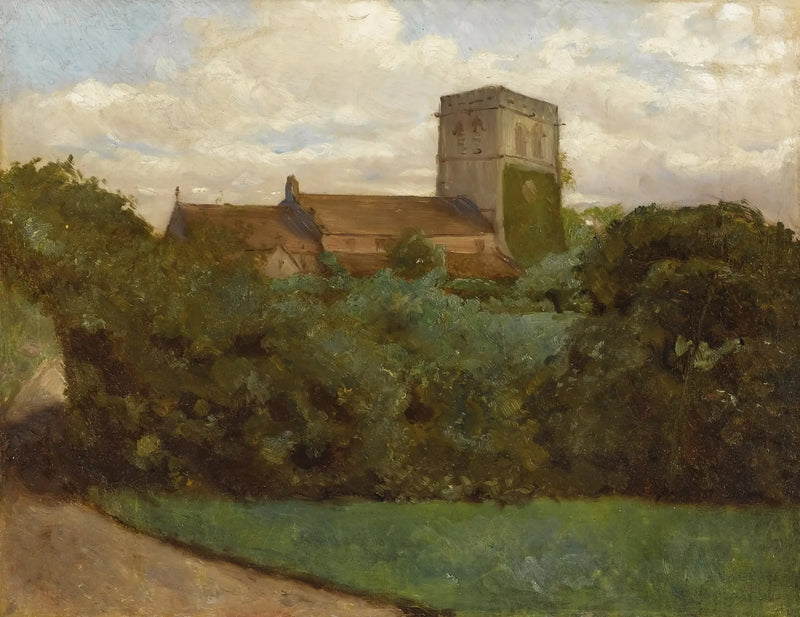 Chiesa di Tottenham, Londra, 1869 - Albert Bierstadt