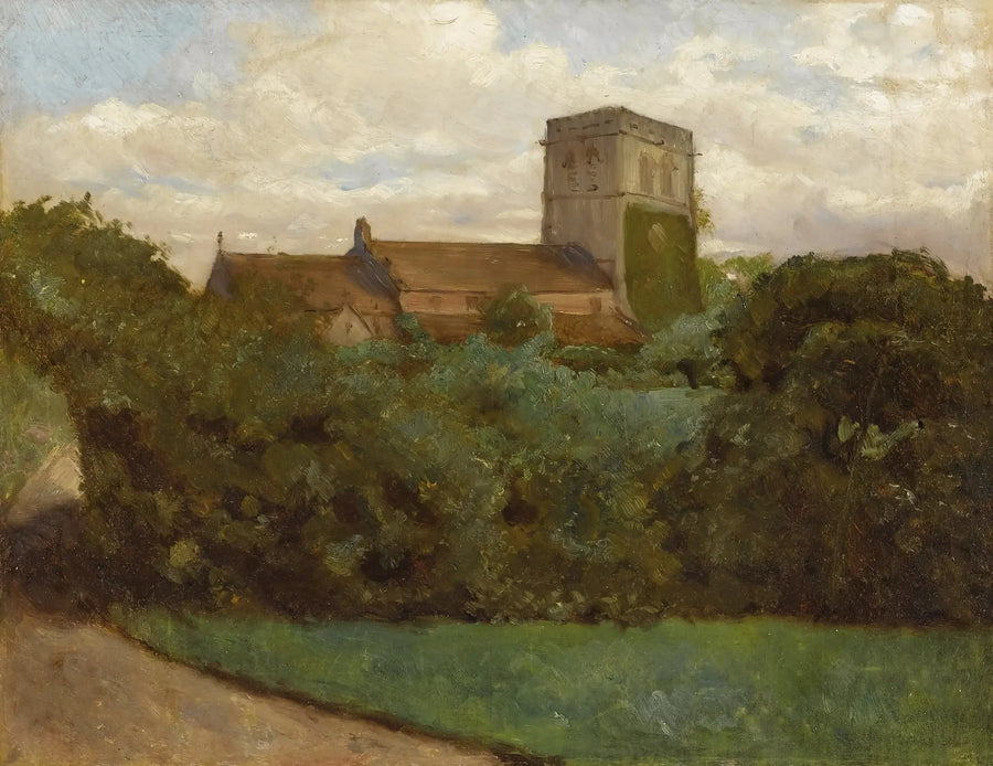 Chiesa di Tottenham, Londra, 1869 - Albert Bierstadt