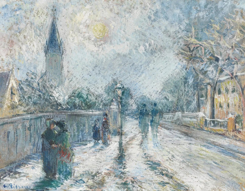 Chiesa di Tutti i Santi - Camille Pissarro