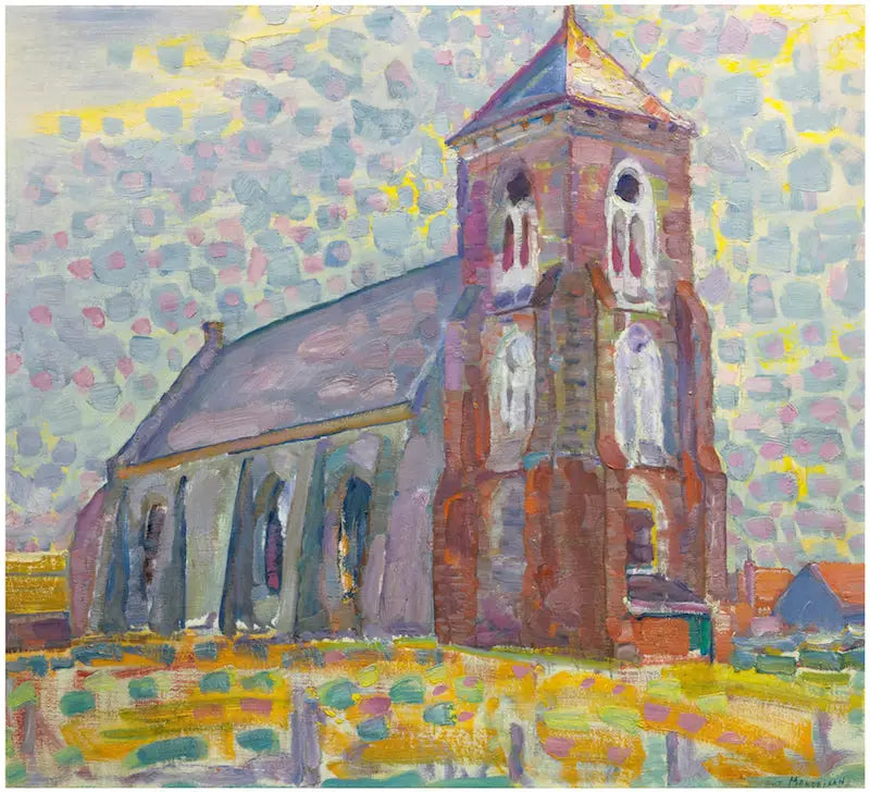 Chiesa di Zoutelande - Piet Mondrian